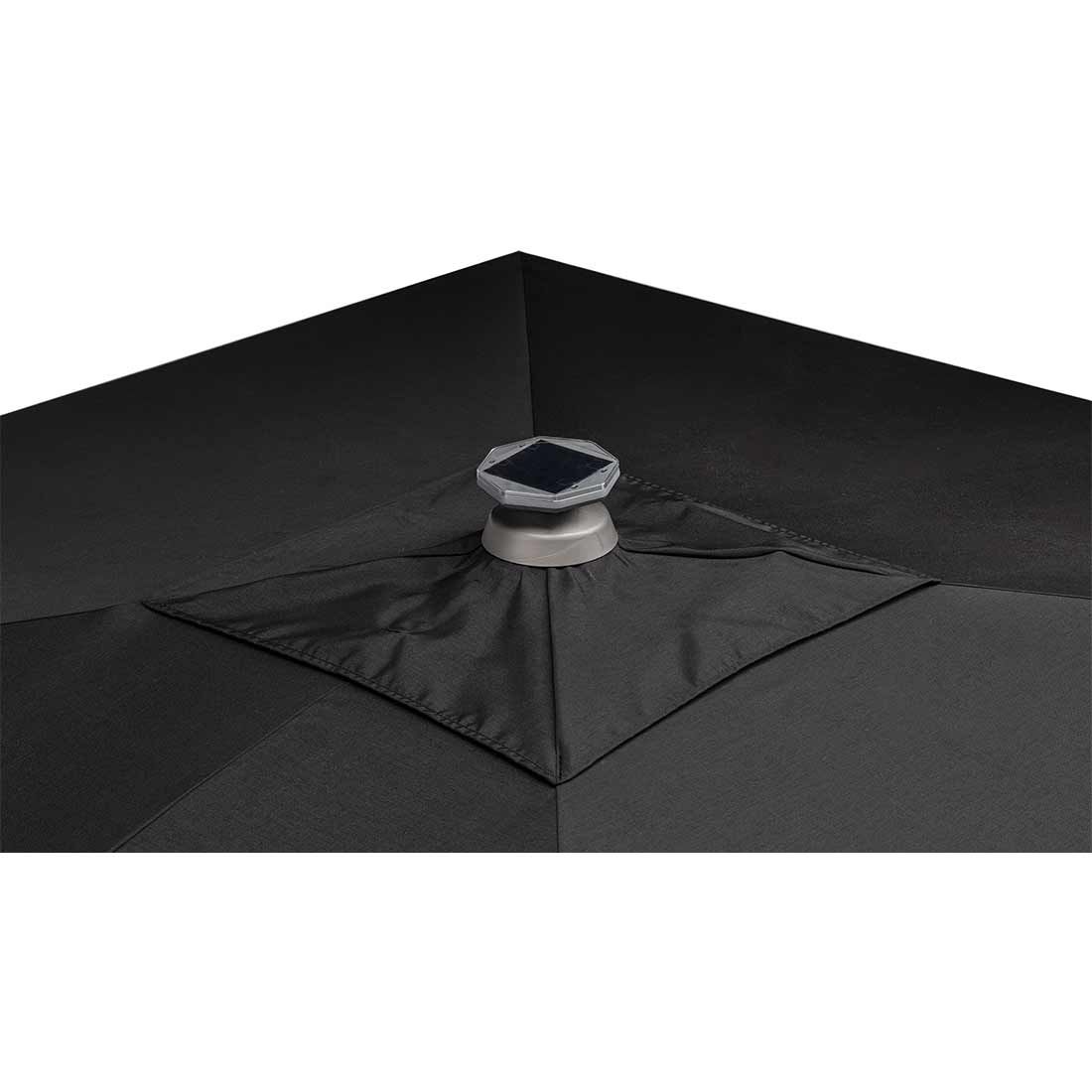 Kettler Easy Swing LED Ampelschirm 300x300cm Alu/Obravia
