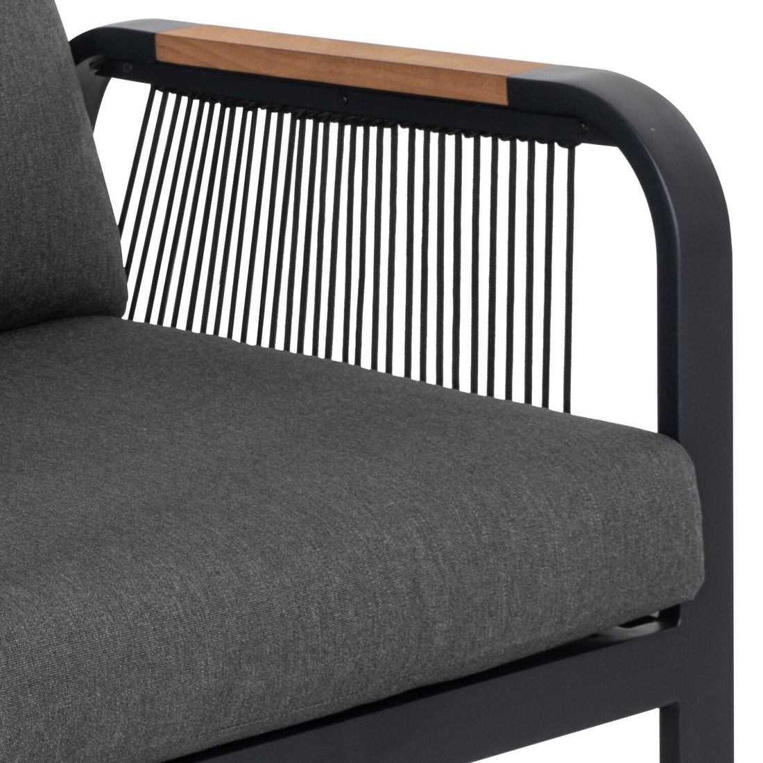 OUTLIV. Siena Loungeset inkl. Loungetisch Aluminium/Rope/Spun Polyester