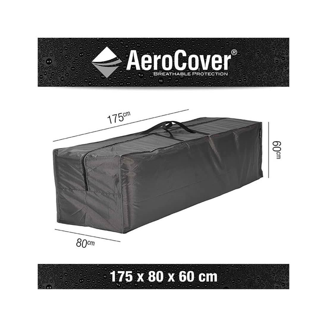 AeroCover Schutztasche für Auflagen 175x80x60cm