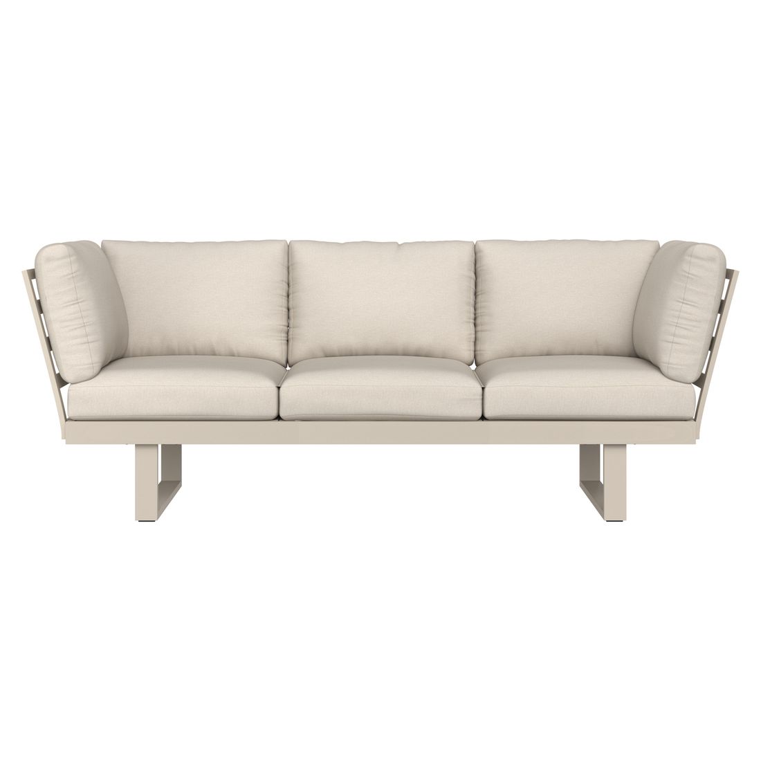OUTLIV. Atlanta Diningsofa Aluminium/Polyester