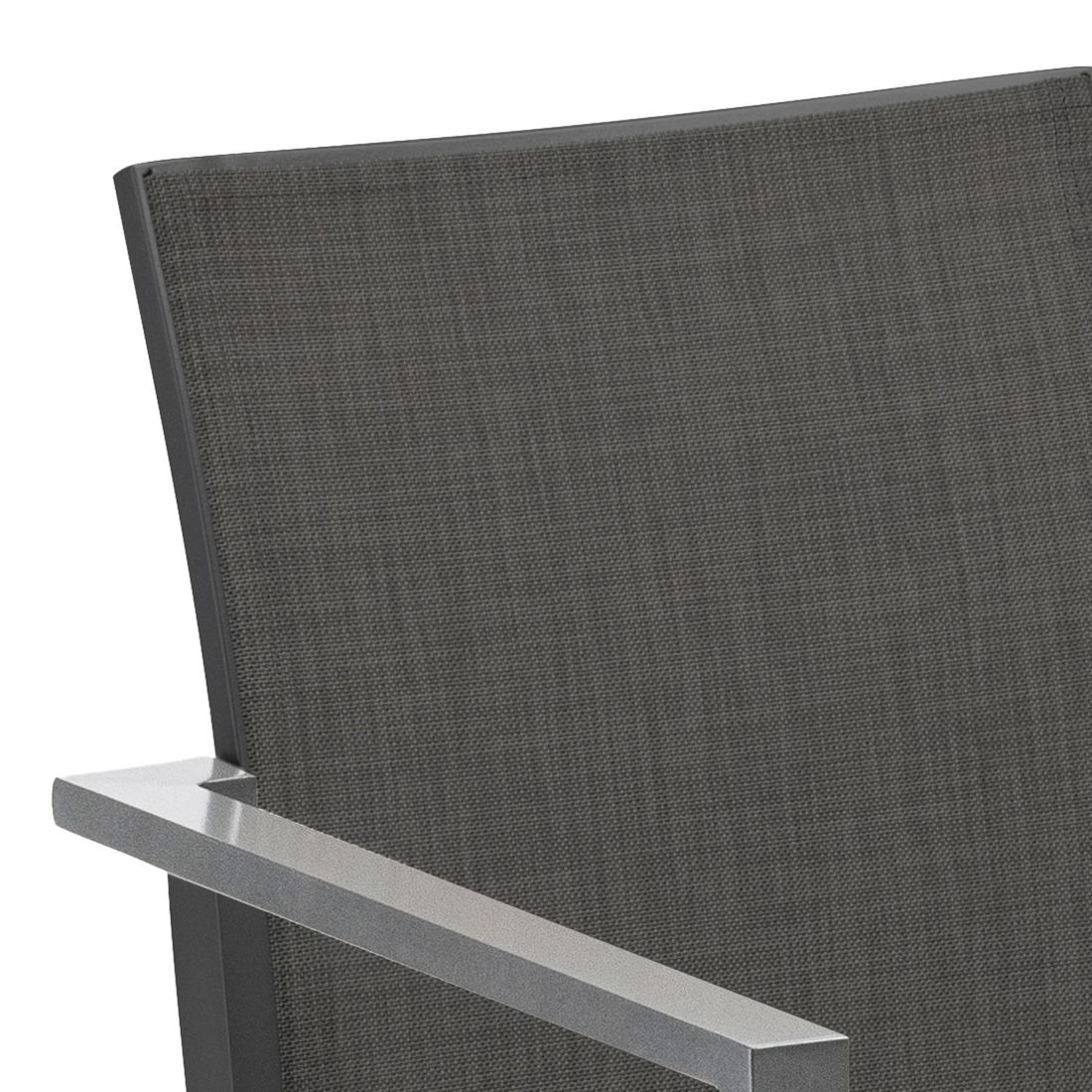 Kettler Rasmus Garten-Barstuhl Aluminium/Outdoorgewebe