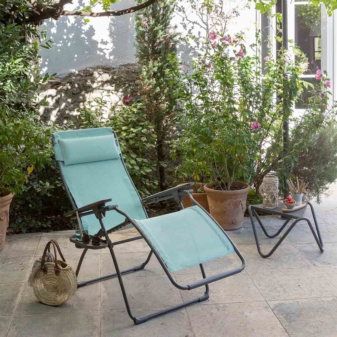 Lafuma Futura XL Relaxliege Stahl/Batyline Duo
