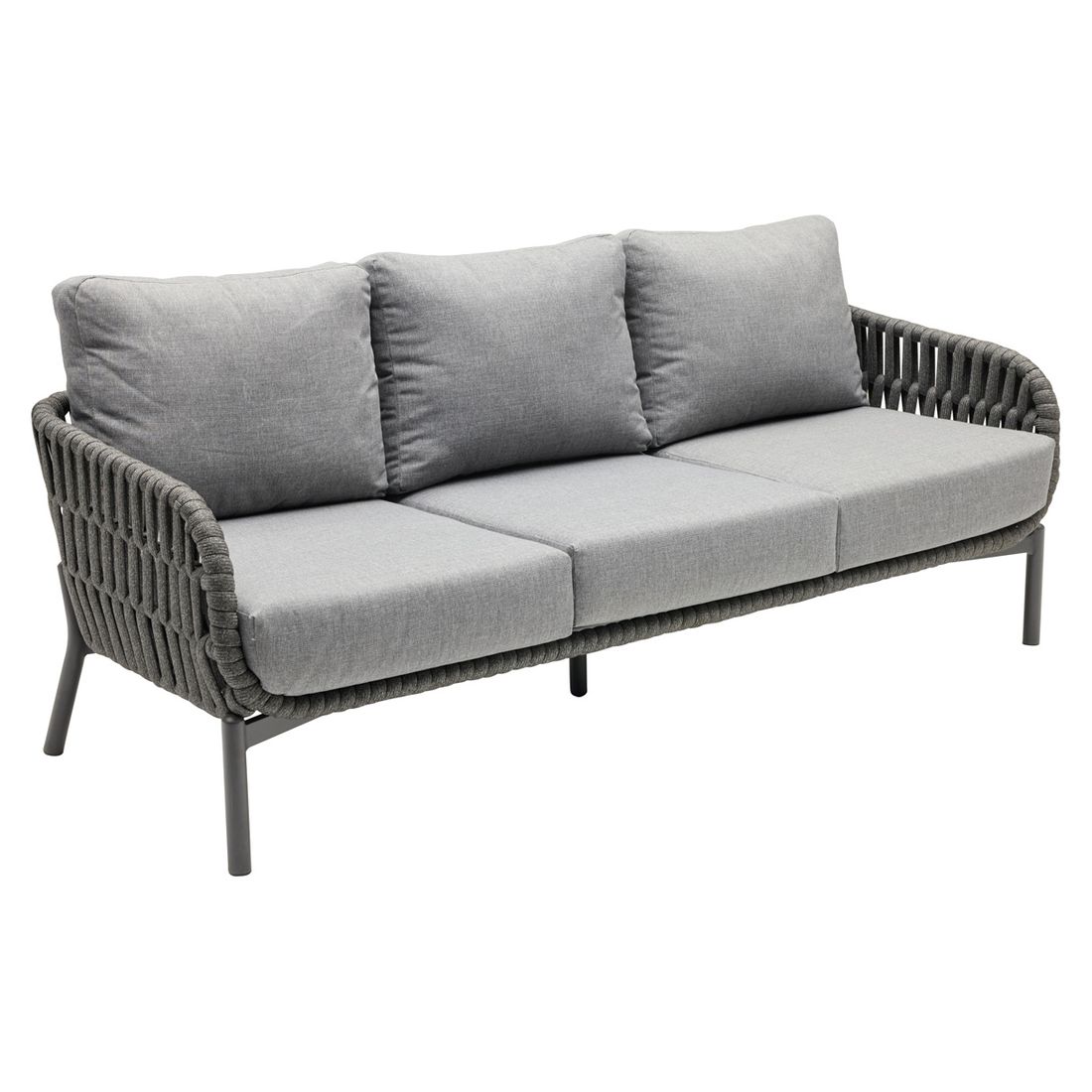 LC Garden Terano Diningsofa Low Dining Aluminium/Rope/Olefin