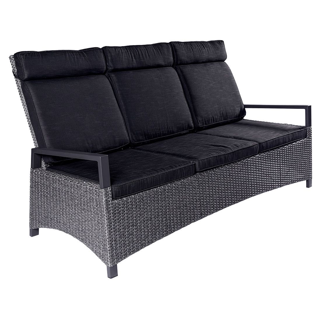 LC Garden Keramo Gartenmöbel-Set L verstellbar 6 (Plätze) Tisch 200/260x100cm