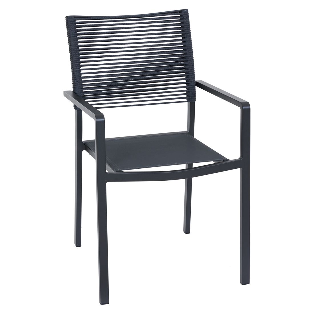 Siena Garden Leeds Gartenmöbel-Set 5-tlg. Tisch 160x90cm