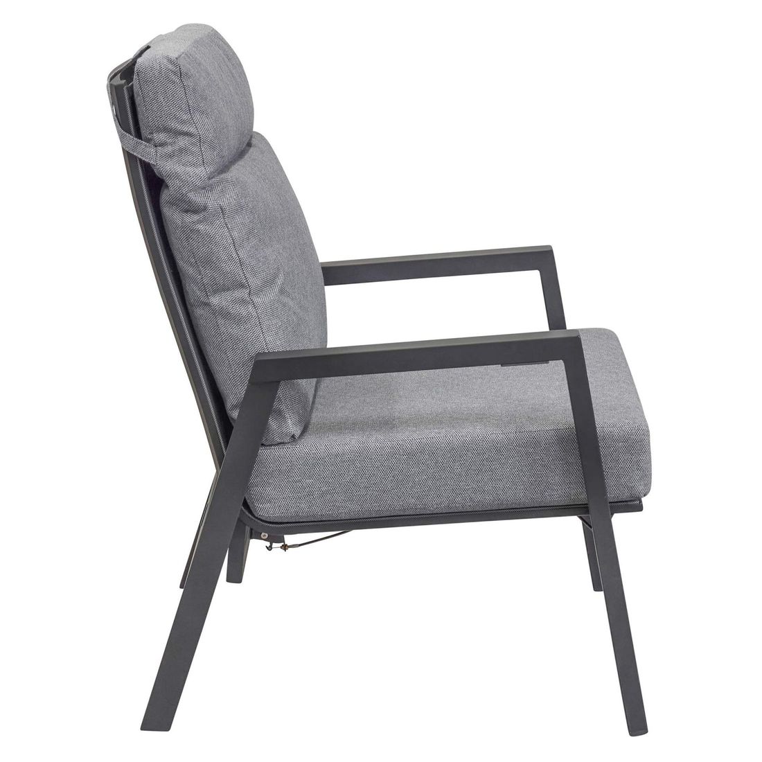 OUTLIV. Perth Loungesessel verstellbar Aluminium/Polyester