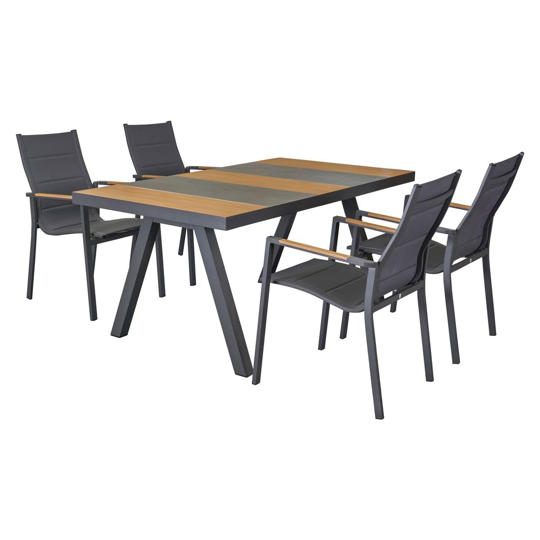 LC Garden Unicamo Stapelsessel Aluminium/Textilene
