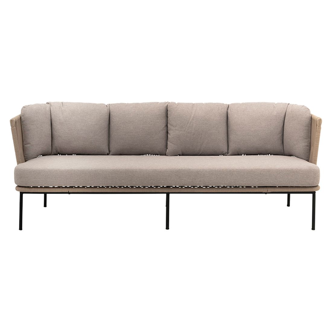 Cosmic Collection Touch Gartenloungesofa Stahl/Rope/Spun Polyester