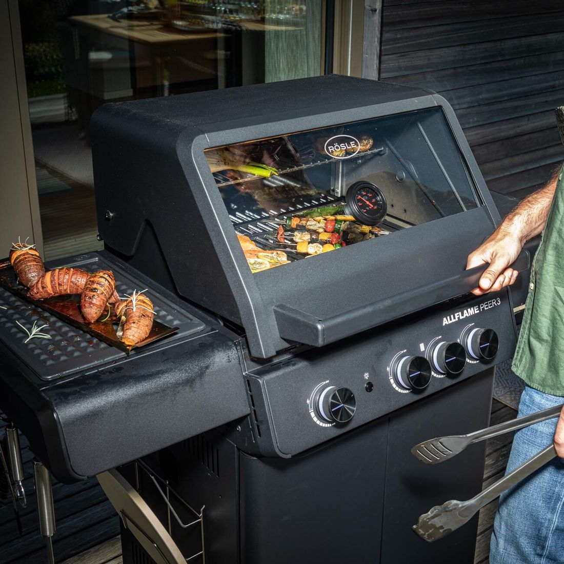 Rösle Allflame Peer 3 Gasgrill