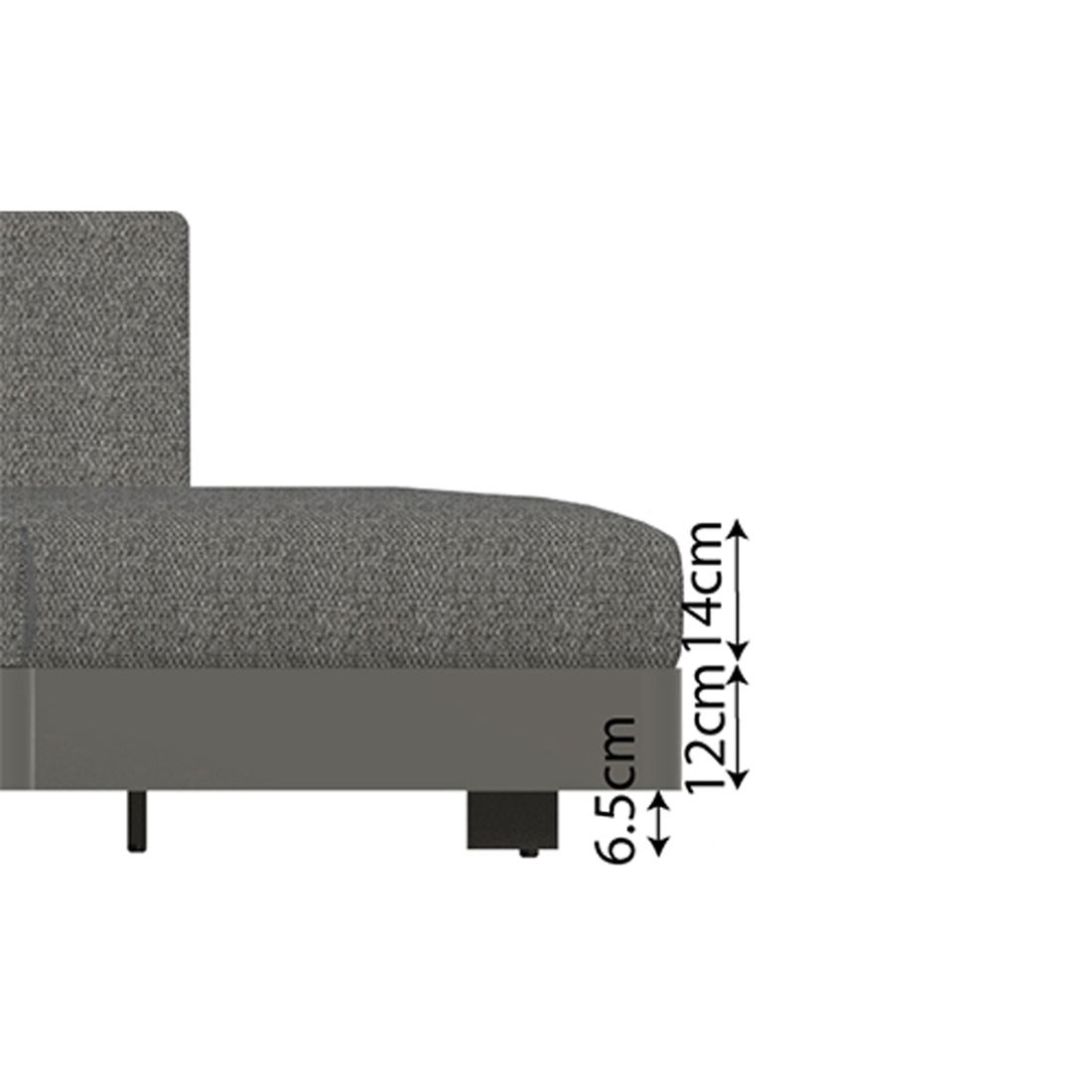 OUTLIV. Santa Monica Ecklounge inkl. Loungetisch Aluminium/Olefin