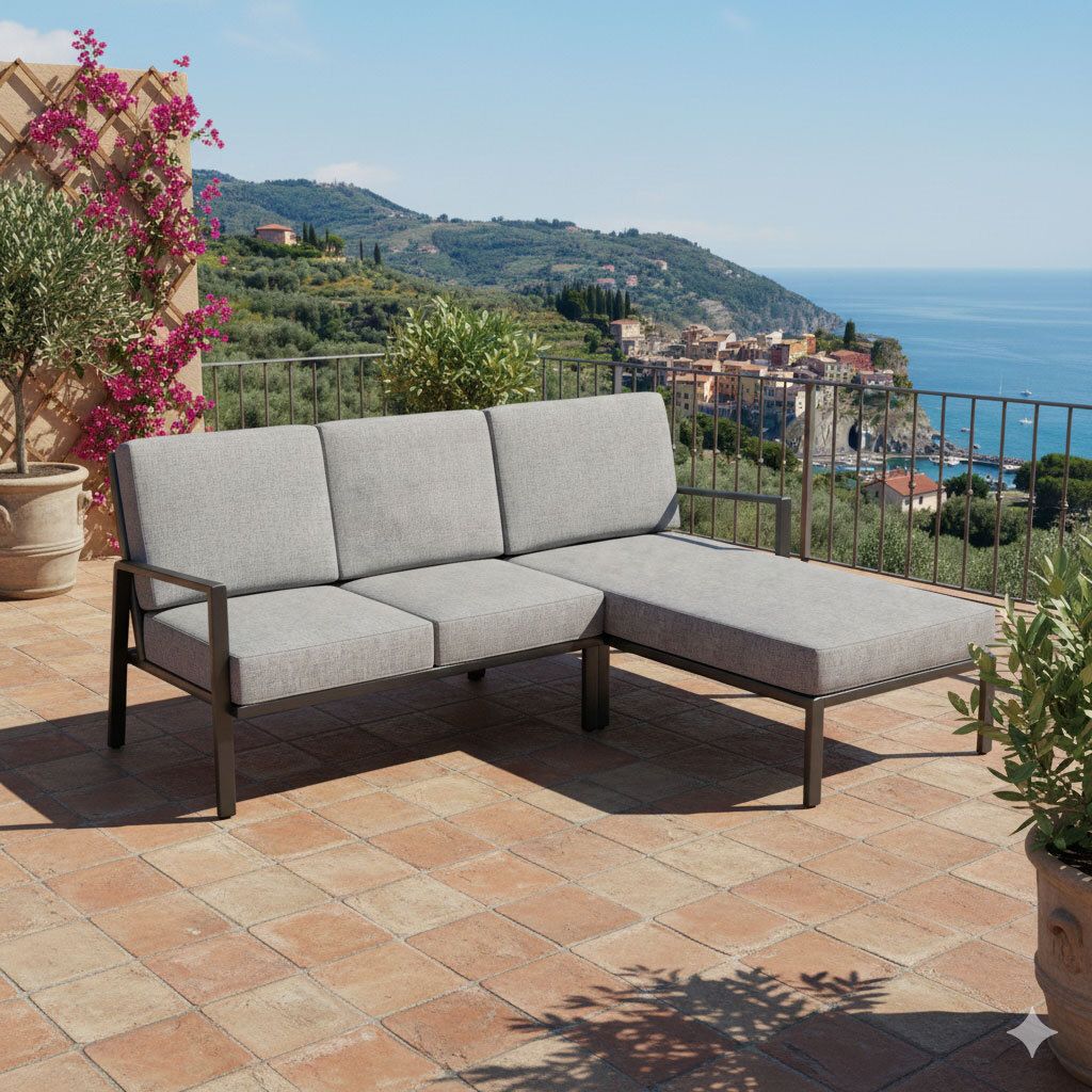 Kettler Zenith Chaiselongue Aluminium/Olefin