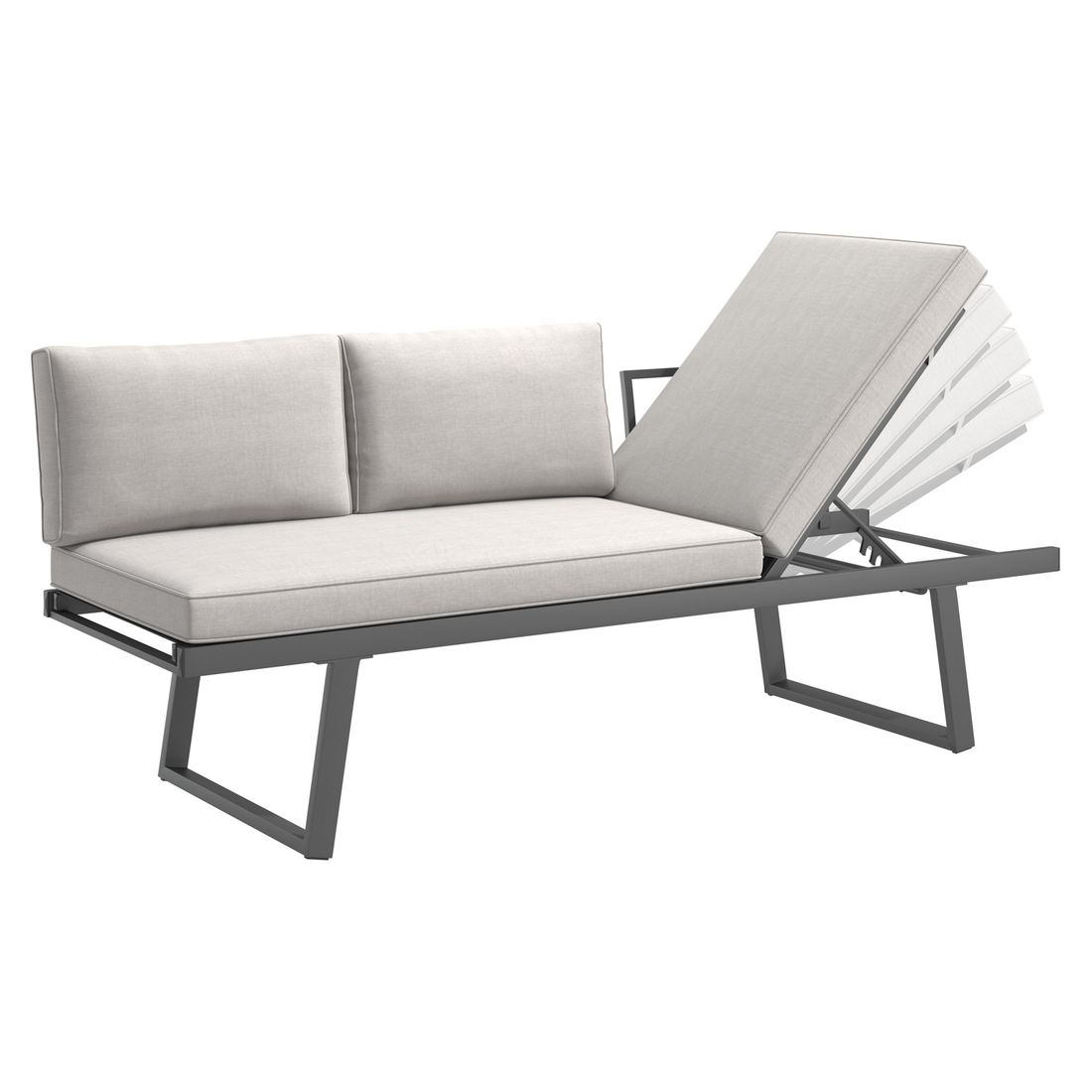 OUTLIV. Alex Gartenmöbel-Set L (6 Plätze) Tisch 220x100cm
