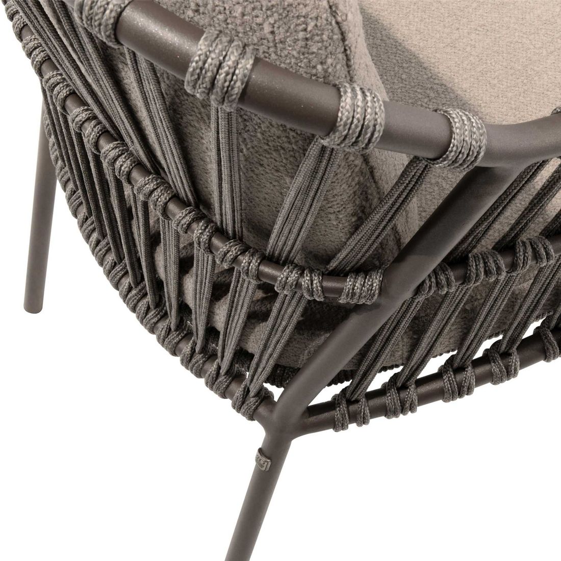 4Seasons Capalbio Gartensessel Edelstahl/Rope/Olefin