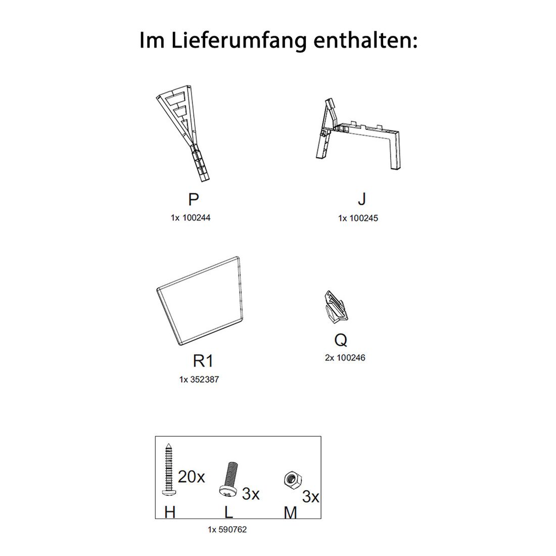 Hartman Ibiza Eckmodul (Corner Set 2) Kunststoff/Olefin