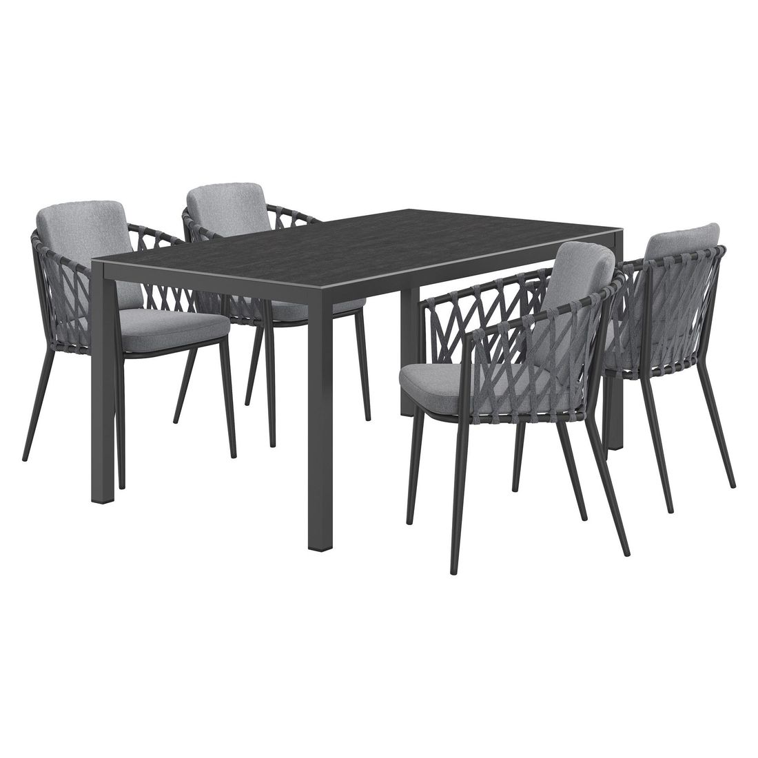 OUTLIV. Cairns Gartenmöbel-Set Tisch 160x90 cm