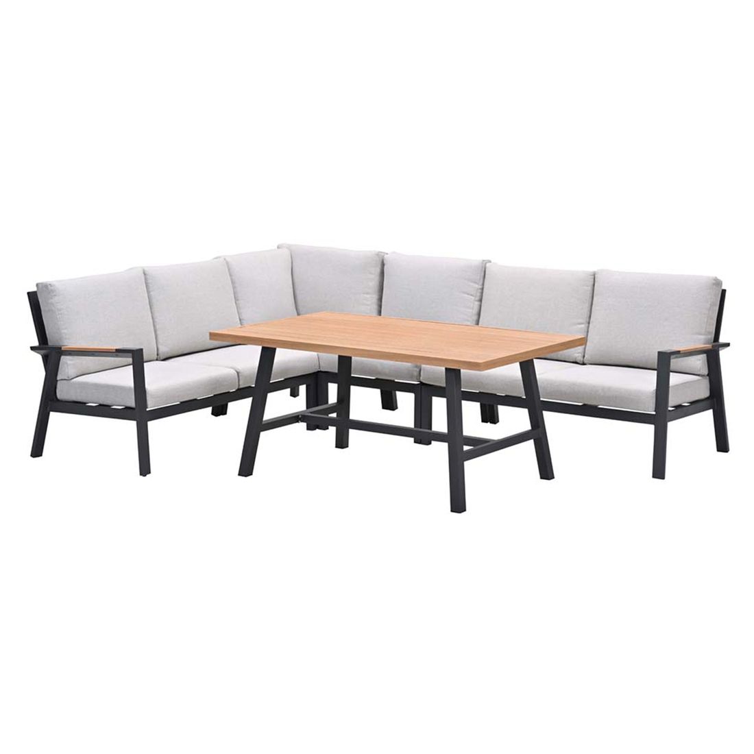 Garden Impressions Elati Dininglounge Tisch 150x89,5cm Aluminium/Polyester