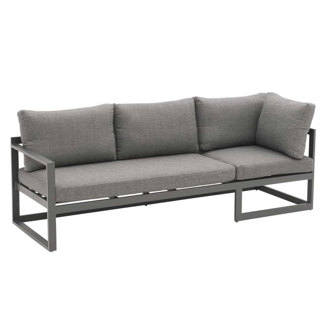 OUTLIV. Florenz Ecklounge inkl. Loungetisch Aluminium/Olefin