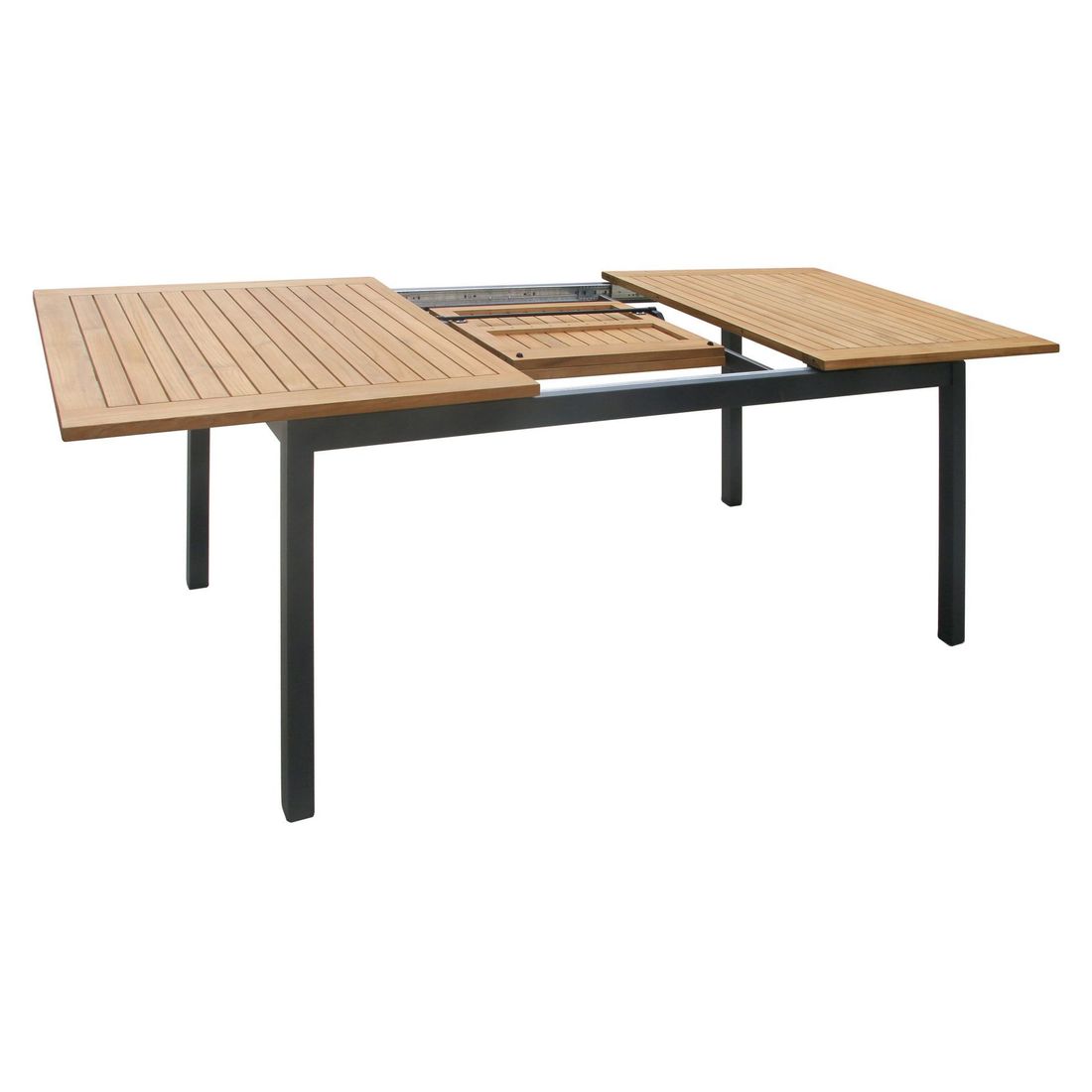 Kettler Cirrus Gartenmöbel-Set M verstellbar (4 Plätze) mit OUTLIV. Tisch 150/210x90cm