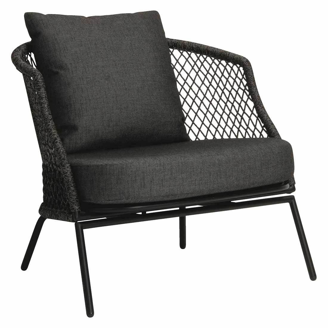 Stern Odea Loungesessel Aluminium/Rope/Polyacryl