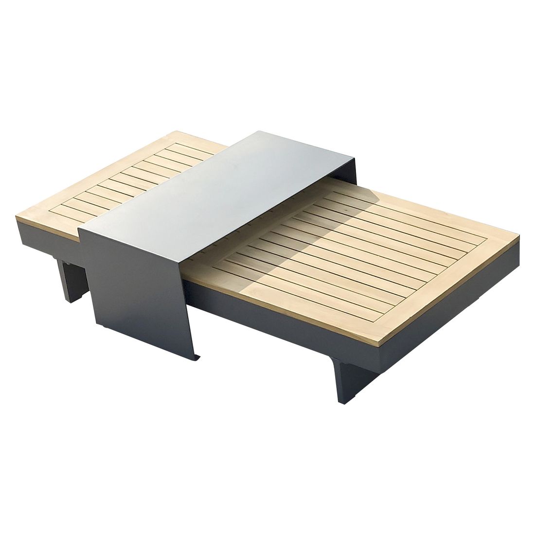 OUTLIV. Luna Ecklounge inkl. Loungetisch Aluminium/Polyester