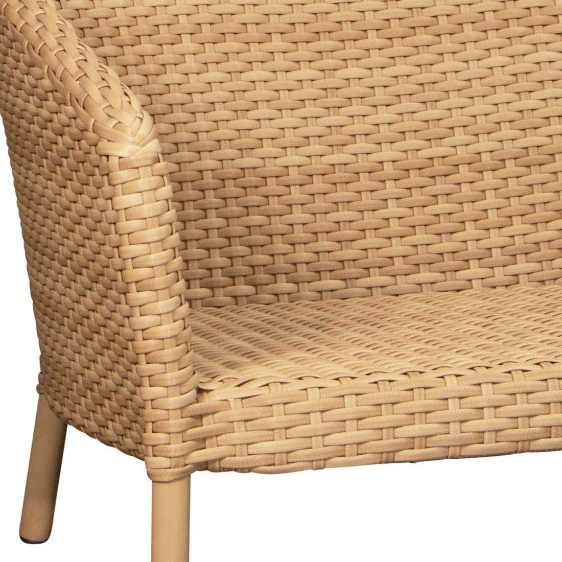 Cane-Line Ocean Gartenloungesofa 155cm Aluminium/Geflecht/Polypropylen
