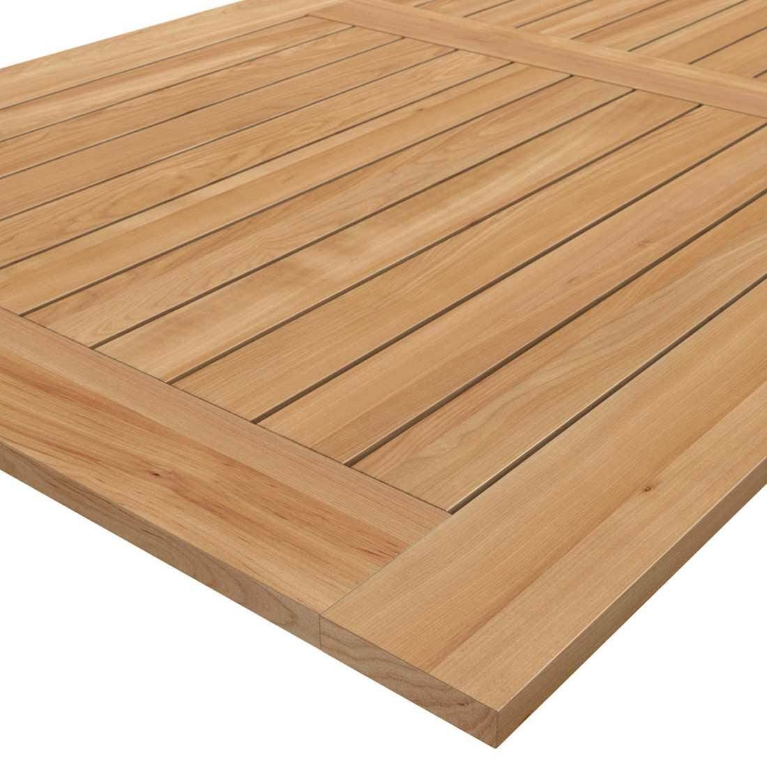 OUTLIV. Gartentisch 160x90cm Aluminium/Teak