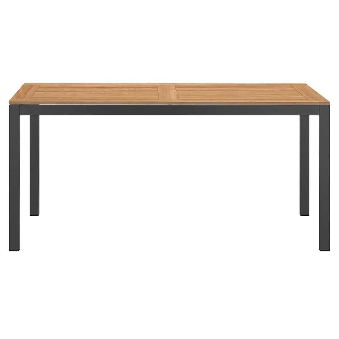 OUTLIV. Gartentisch 160x90cm Aluminium/Teak