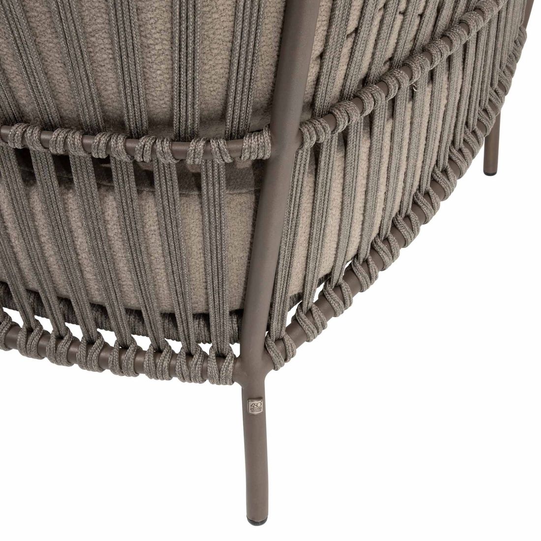 4Seasons Capalbio Loungesessel Edelstahl/Rope/Olefin