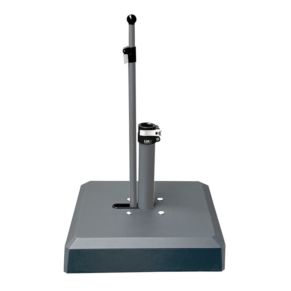 LiRo Alu-Vario Mobiler Schirmständer-Schnellspanner 50kg