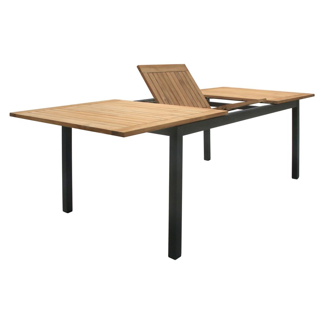 OUTLIV. Alpha Gartenmöbel-Set M verstellbar (4 Plätze) Tisch 150/210x90cm
