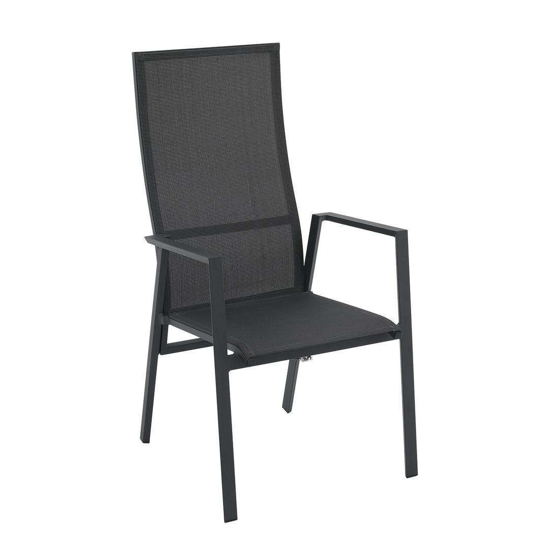OUTLIV. Milano Gartensessel verstellbar Aluminium mit Sitz- und Rückenkissen