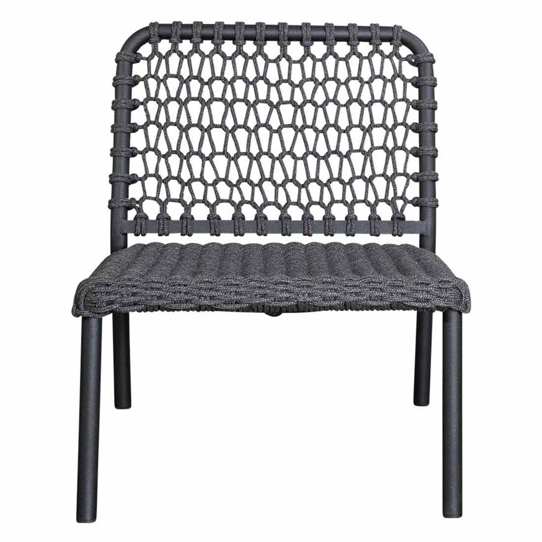 Cane-Line Ocean Mittelmodul rechts Aluminium/Rope