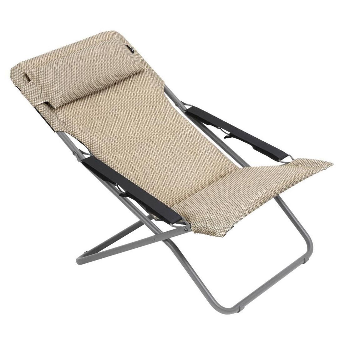 Lafuma Transabed Liegestuhl verstellbar Stahl/BeComfort