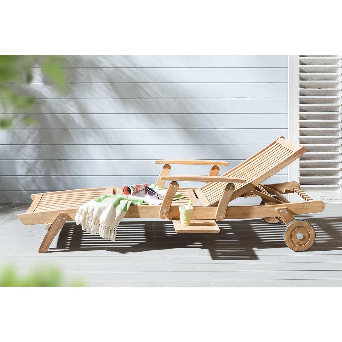 OUTLIV. Takoma Gartenliege Teakholz