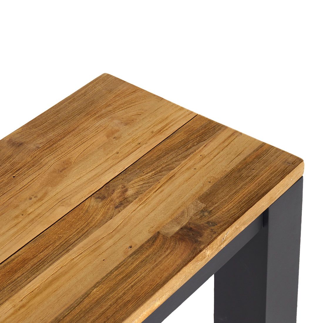 OUTLIV. Atlanta Gartenbank 190cm Aluminium/Teak Recycelt