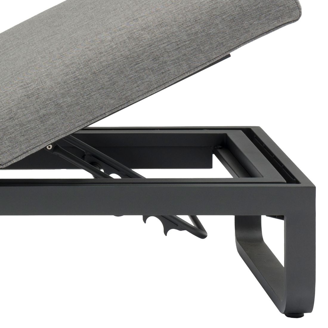 Zebra Fly Gartenloungesofa verstellbar Aluminium/Olefin