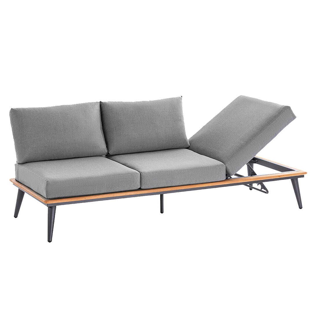 Niehoff Serra Ecklounge inkl. Loungetisch Aluminium/Canvas