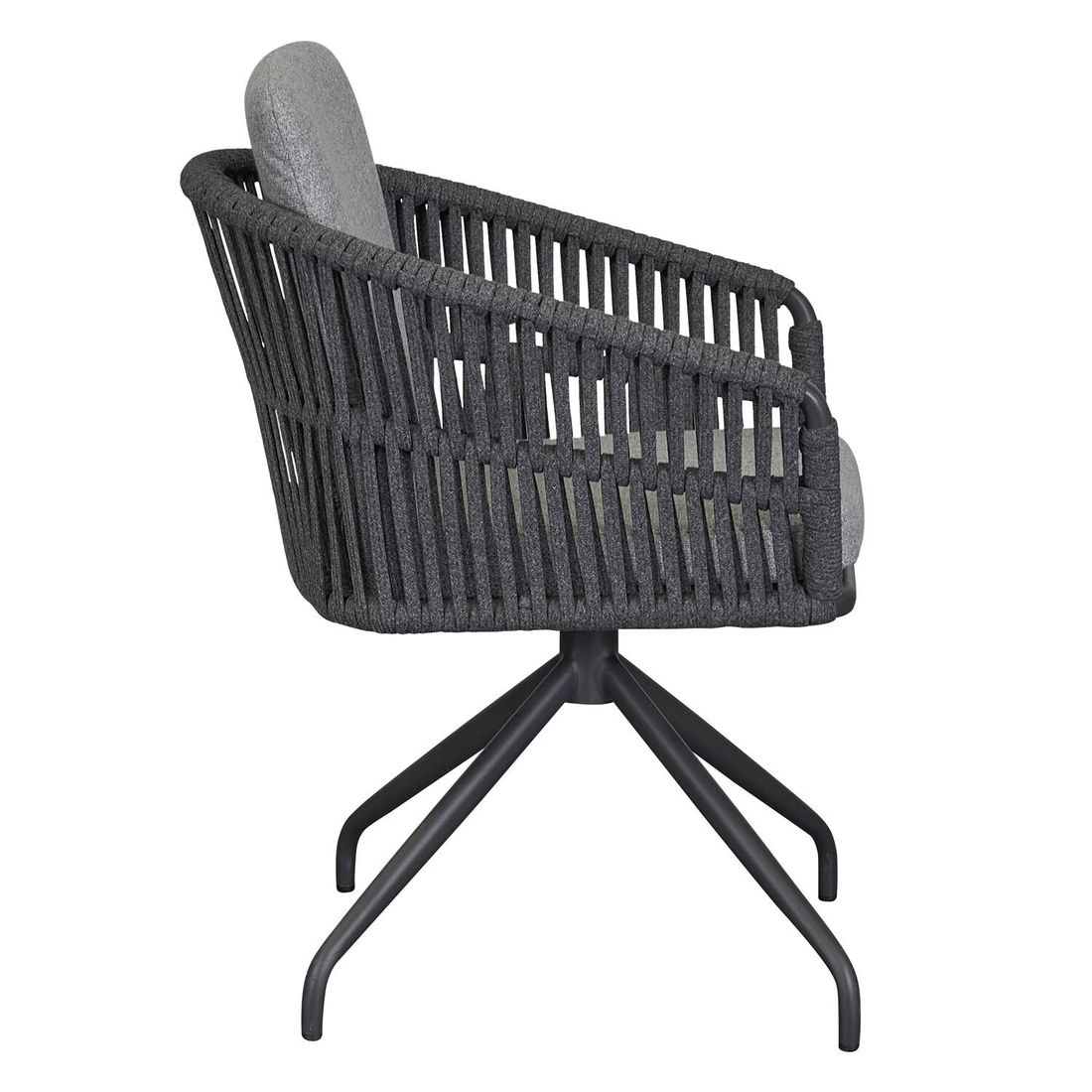 LC Garden Genua Gartensessel drehbar Aluminium mit Sitz- und Rückenkissen