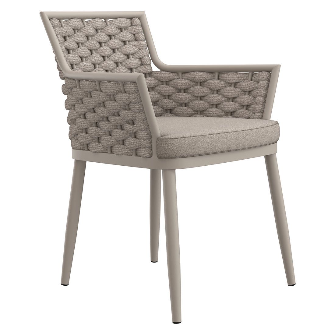 OUTLIV. Leon Gartensessel Aluminium mit Sitzkissen