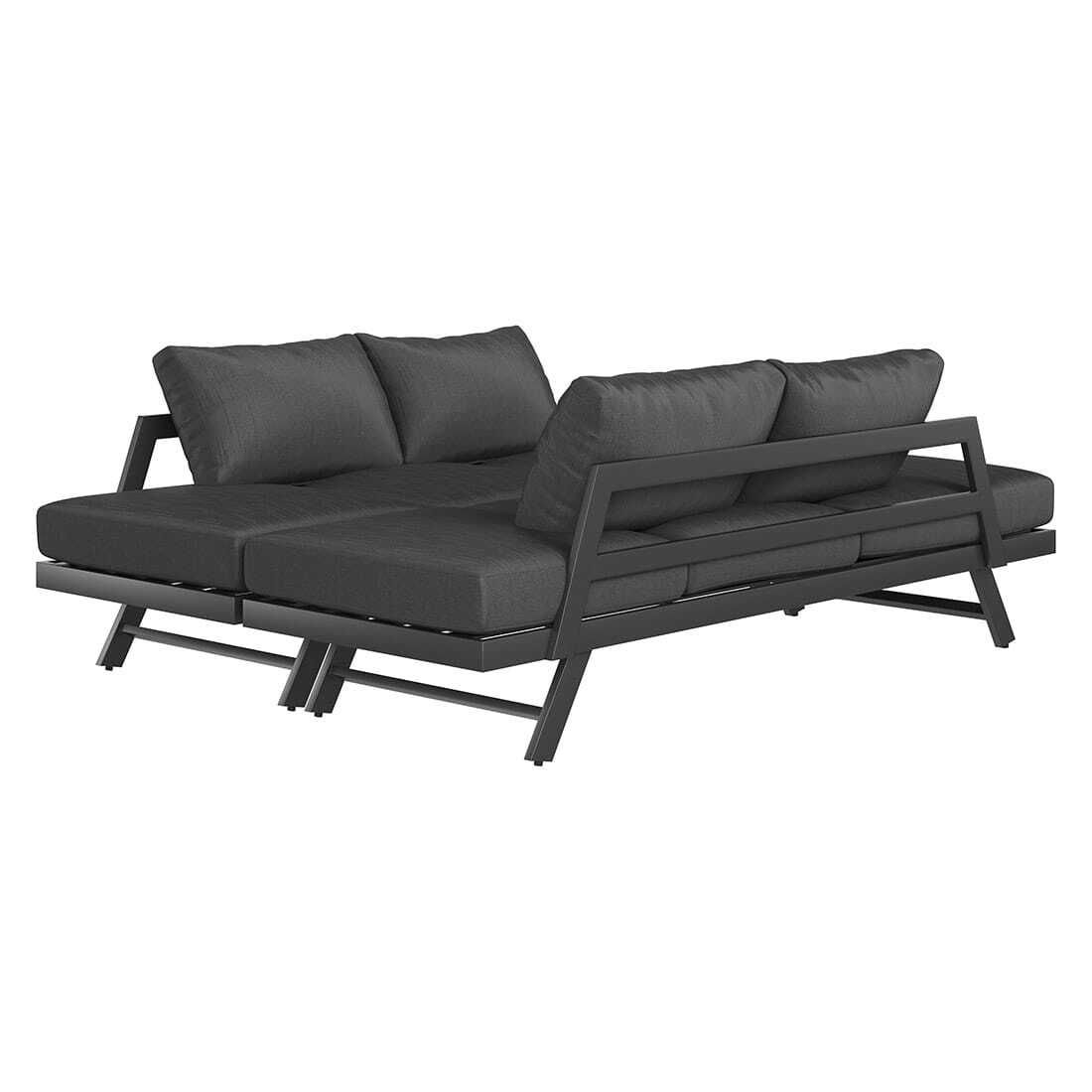 OUTLIV. Atlanta Doppelliege Aluminium/Olefin