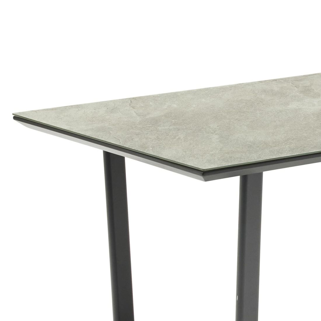 LC Garden Sofano Gartentisch 140x80cm Aluminium/Glaskeramik