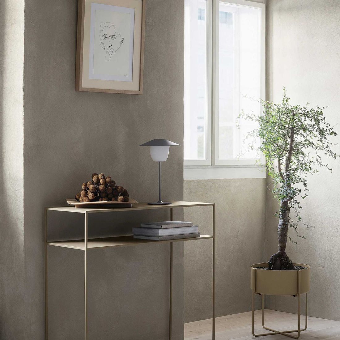 Blomus Ani Lamp Mobile LED-Leuchte Aluminium