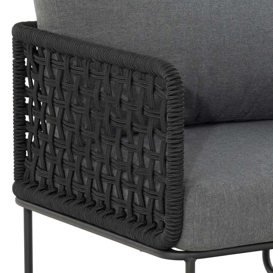 Cosmic Collection Tender Diningsofa Stahl/Rope/Olefin