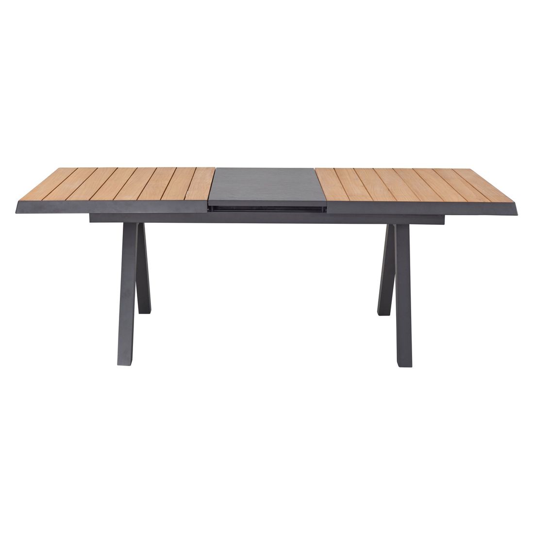 LC Garden Keramo Gartenmöbel-Set L verstellbar (6 Plätze) Tisch 160/210x100cm