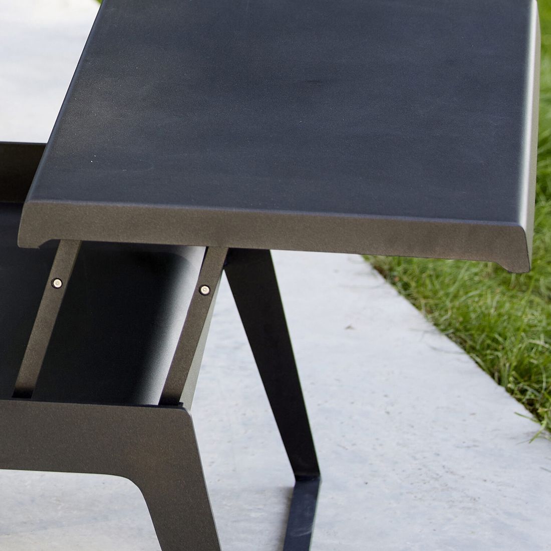 Cane-Line Chill-out Loungetisch 66x90 cm Aluminium