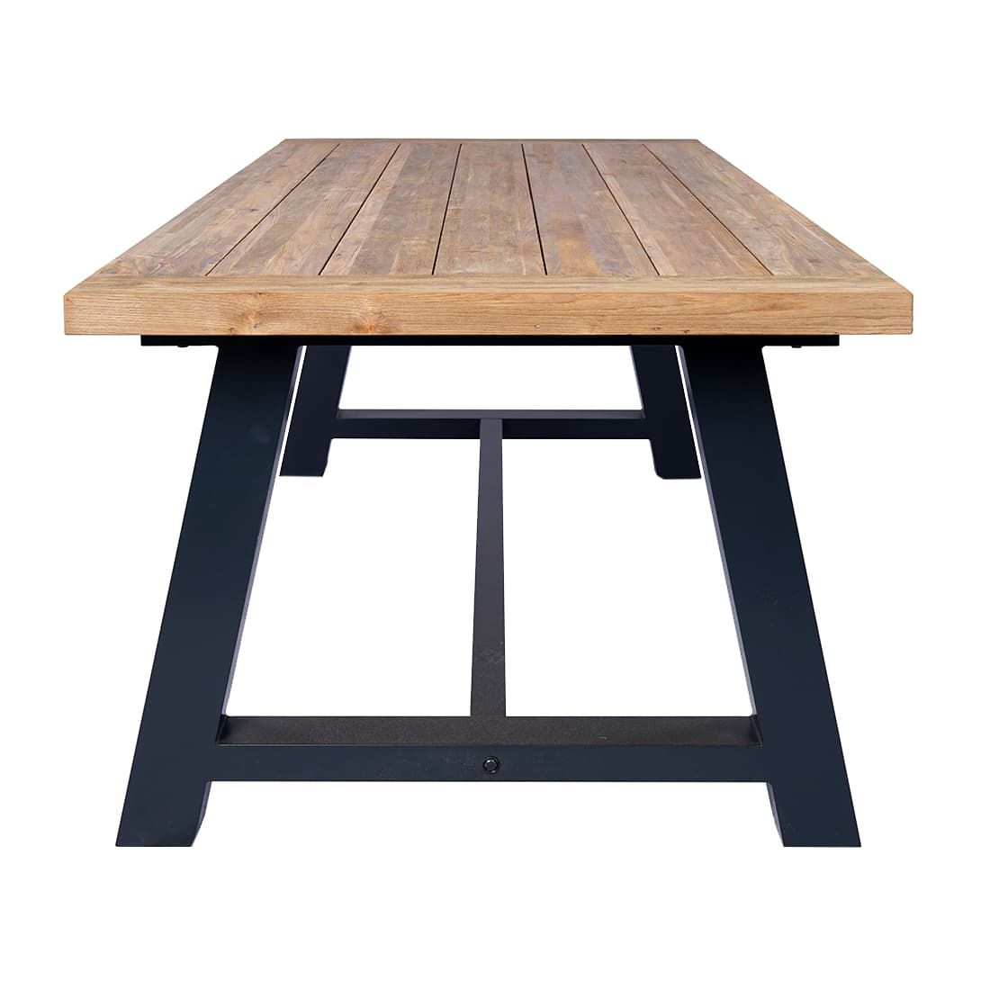 OUTLIV. Omaha Gartentisch 200x100cm Aluminium/Teak
