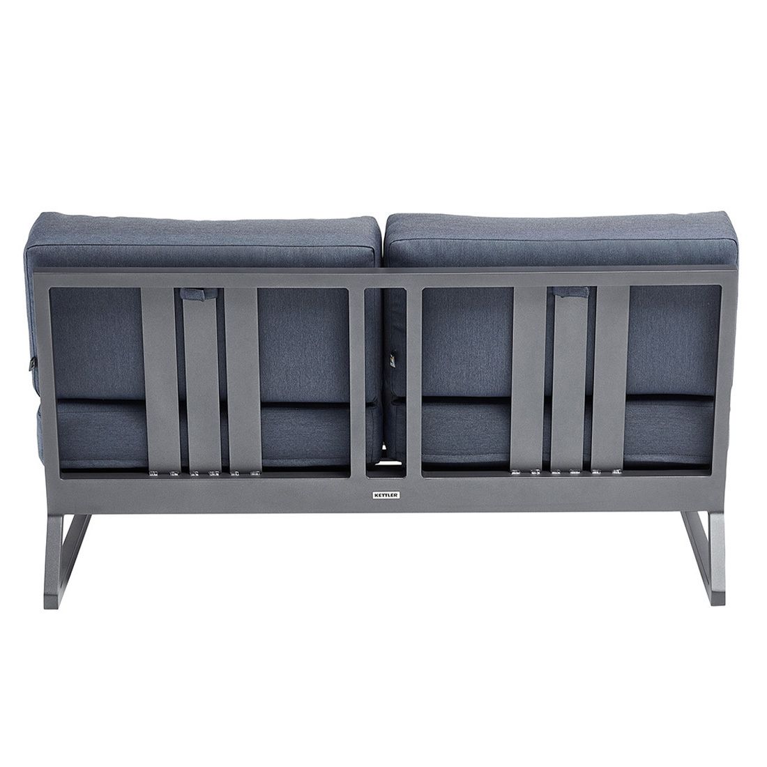 Kettler Ocean Skid Platform Gartenloungesofa Aluminium/Agora