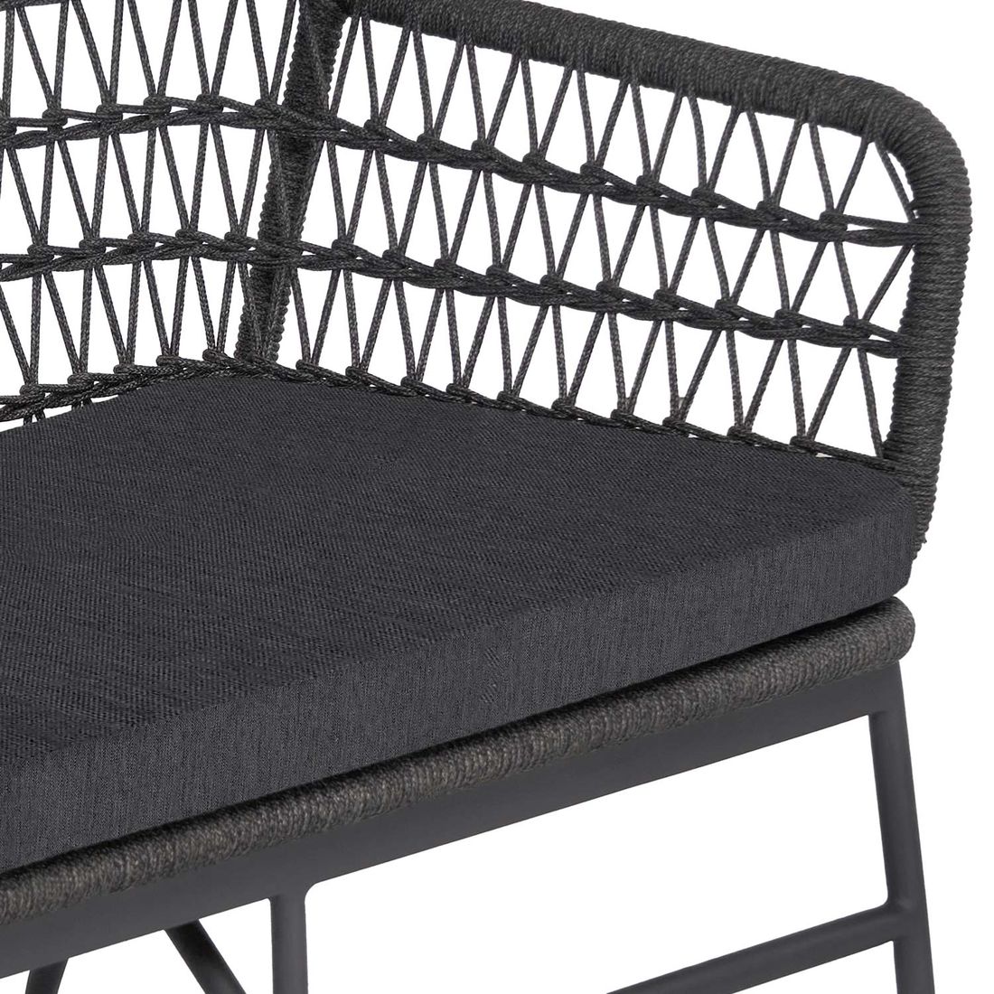 OUTLIV. Verona Diningsofa Aluminium/Rope/Olefin
