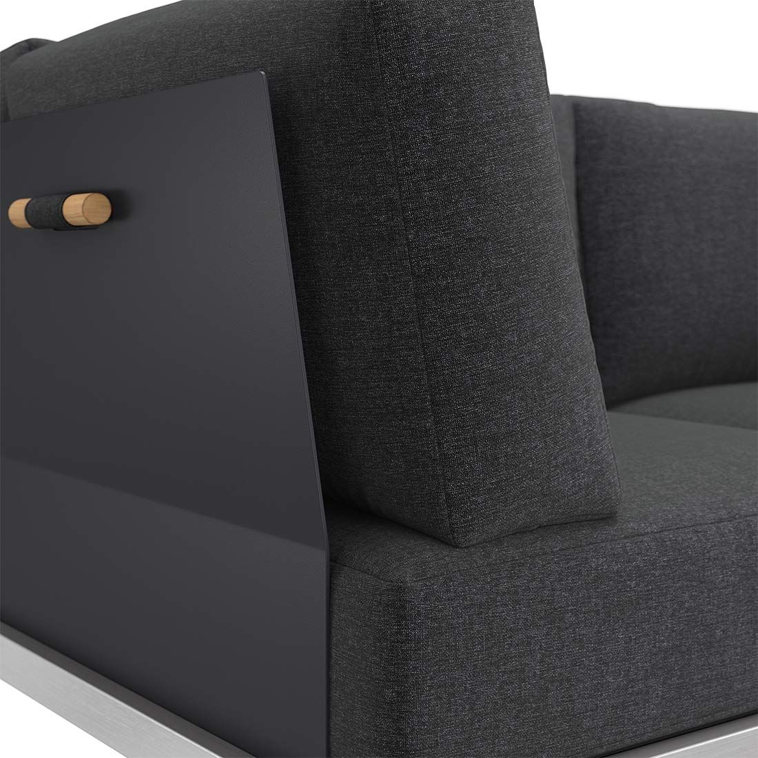 OUTLIV. Capri Ecklounge inkl. Loungetisch Edelstahl/Polyester