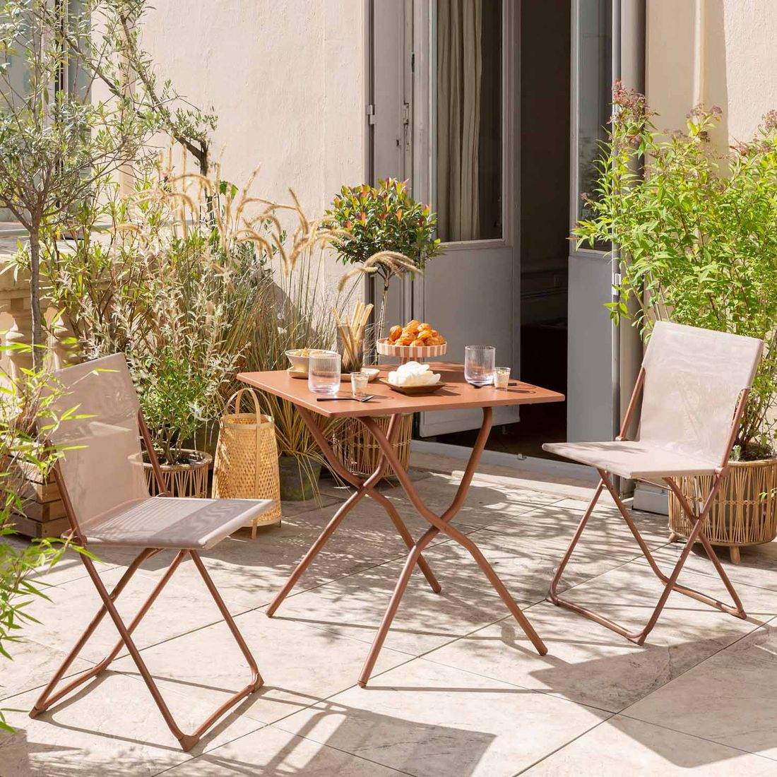 Lafuma Balcony Klapptisch Stahl